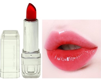 GFSU - GO FOR SOMETHING UNIQUE Glossy finish Moisturizing Color Change to Red Gel Lipstick(red, 3.6 g)