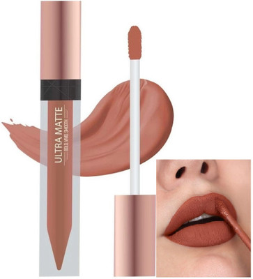 Yuency Liquid Matte long lasting Waterproof Lipstick(Mocha Muse, 9 ml)