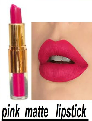 Luipui AMAZING PINK MATTE 2 IN 1 CRAYON + LIQUID LIPSTICK WATERPROOF(pink, 6 g)