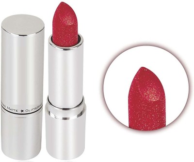 Emijun Glittering Matte Lipstick use for women & girls(Red, 3.6 g)