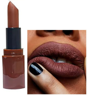 Luipui best brown matte finish lipstick awesome and long lasting pack of 1(brown, 6 g)