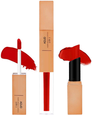 ADJD 2 In 1 Dual Sided Lipstick(Matte Red, 7 g)