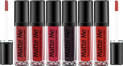 adbeni Long Lasting Liquid Lipstick with 12 hours Stay (413TO418)(Dilli Dil Walo Ki-Delhi, 24 ml)