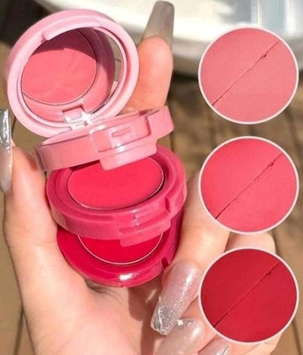 Jiwoo Cheek Tint - Pink, Seamless Finish, Smooth & Blendable Lip Stain Lip Stain(4.5 ml)