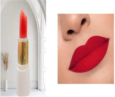 Luipui red matte finish lipstick perfect waterproof long lasting pack of 1(red, 6 g)