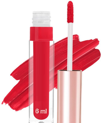 GABBU Liquid Matte Lipstick Water Proof & Long lasting(red, 6 ml)