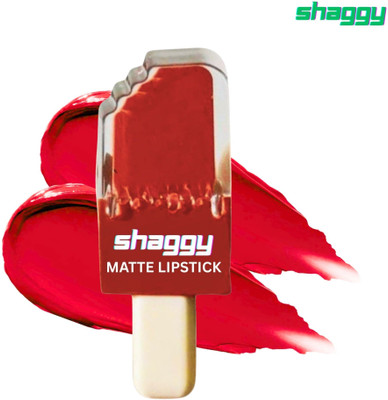 SHAGGY red matte liquid lipstick waterproof and trending( pack of 1)122(Red, 12 ml)