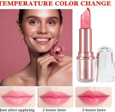 SEUNG New Colour Changing with Temperature Mood Lipstick Moisturizer Jelly(pink, 3.6 g)
