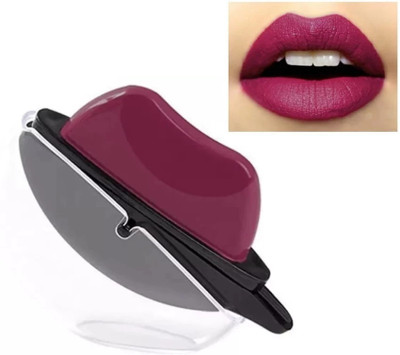 Jiwoo Lip Shape Apple Lipstick Long Lasting Waterproof- Matte Lipstick Wine(WINE, 10 g)