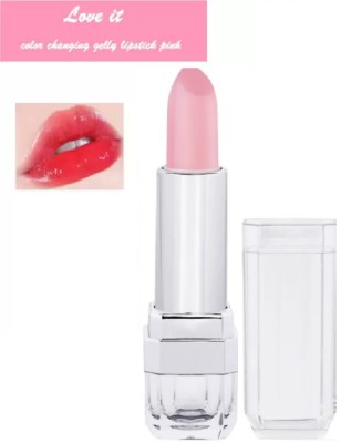 Aylily Professional Waterproof Crystal Clear Flower Lipstick (Pack of 1)(Cherry pink, 3.8 g)