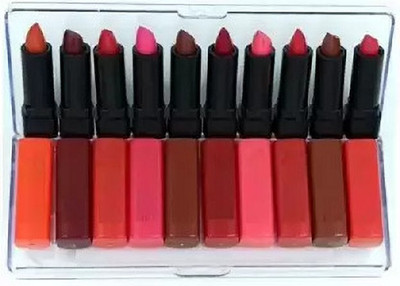House Of Huda Matte Finsh Long-Lasting Waterproof Girl & Women Pocket Lipstick(Multicolour, 10 g)