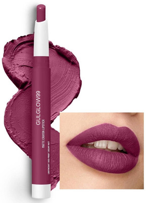 GULGLOW99 Highly Pigmented Non Transfer Smudge Proof Longlasting Sensational(PINK, 3.5 g)