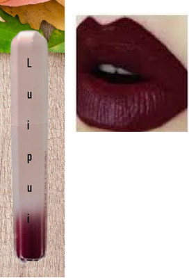 Luipui perfect color maroon liquid lipstick pack of 1(maroon, 6 ml)