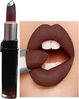 Luipui BEST TRENDING DARK BROWN MATTE LOOK WATERPROOF(BROWN, 6 g)