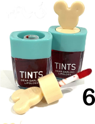 GALEMAX Dear Darling Water Lip Tint Ice Cream with Minerals Long Lasting dark red 06(DARK RED, 4.5 ml)