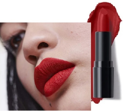 EVERERIN Colour Non Transfer Waterproof 3d matte lipstick(DARK RED, 3.5 g)