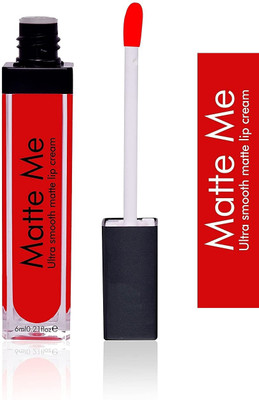 Yuency MATTE FINISH SUPER STAY WATERPROOF LIPSTICK(RED, 6 ml)