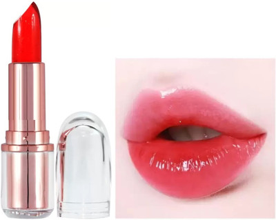 Arcanuy mood change longlasting gel lipstick(Red, 3.6 g)