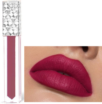 tanvi27 Non Transfer Waterproof Longlast Matte Liquid Lipstick Wine glow(Wine glow, 5 ml)