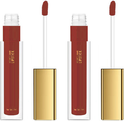 ADJD Combo Velvet Matte,Long-Lasting & Non-Drying Liquid Lipstick Bright red(Bright red, 8 ml)