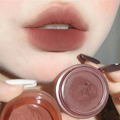 MYEONG 3 in 1 Multi Pot Lip & Cheek Tint For Lips, Cheeks and Eyes Brown Tint(Mocha Brown, 10 g)