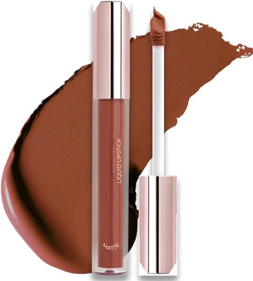 Jiwoo Ultra Pigmented Liquid Matte Lipstick(BROWN, 3 ml)