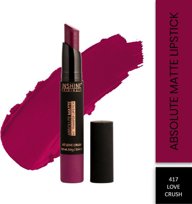 Inshine Absolute Matte No Transfer Waterproof Lipstick(LOVE CRUSH, 3.5 g)