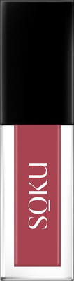 SOKU Always Kissable Long Lasting WaterProof Smudge Proof Lightweight Matte Lipstick(Sheer Simplicity 02, 4.5 ml)