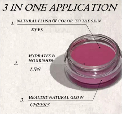 winry CREAMY MATTE FINISH HIPPIE PINK TINT FOR ALL SKIN TYPE -10g(HIPPIE PINK, 10 g)