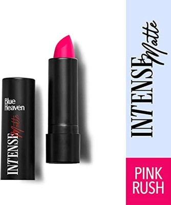 BLUE HEAVEN Intense Matte Lipstick 306(Pink Rush, 4 g)