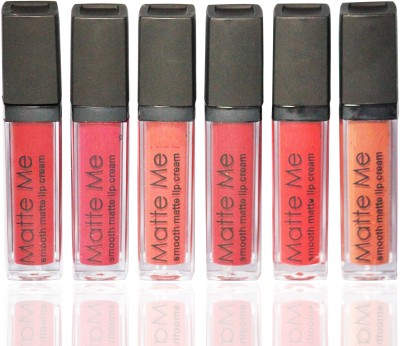 ShopCircuit Pro Ultra Matte Lipstick Set of 6(Multicolor, 36 ml)