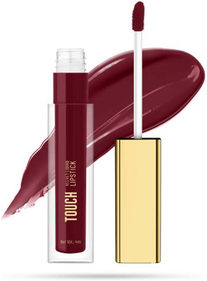 MYEONG Super Matte Mousse Kiss Proof Non Transfer And Matte Finish Lipstick(Maroon, 4 ml)
