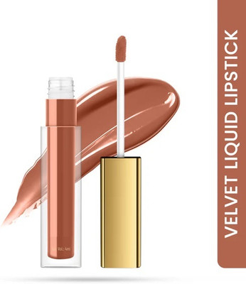GABBU Liquid Matte Long Lasting & Waterproof Lipstick/120(BROWN, 4 ml)