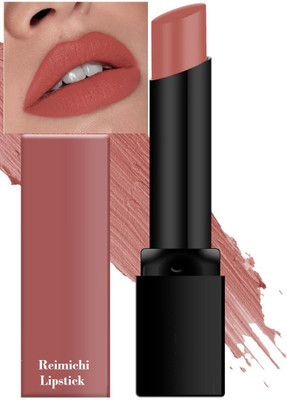 REIMICHI Long Lasting & Highly Pigmented Lipstick Glides Smoothly on Lips(peach, 3 g)