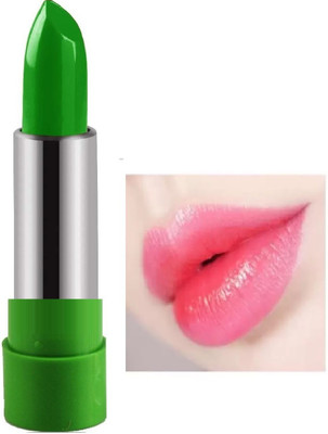 Yuency COLOR SHIFT LONG LASTING & KISS PROOF ALOE VERA SPECAIL LIPSTICK(green, 4 g)