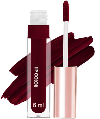 MYEONG Matte Ink Liquid Lipstick Deep-Maroon(Maroon, 6 ml)