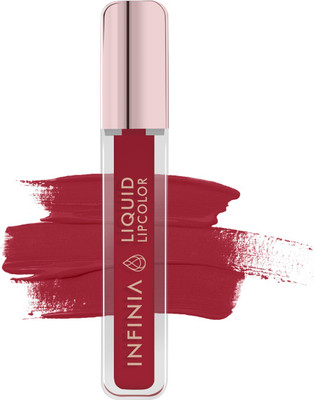 INFINIA Liquid Lip Color | Liquid Lipstick Long Lasting & Waterproof(M-24, 5 ml)