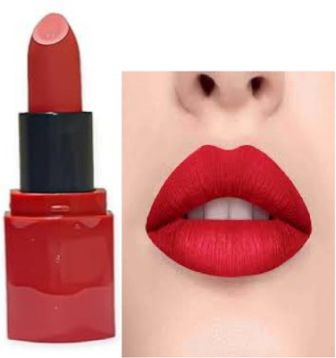 TOPQ awesome best red matte finish lipstick pack of 1 awesome and long lasting(red, 6 g)