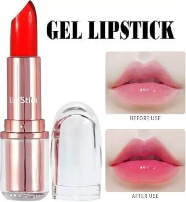 GABBU Moisturizing Color Change to Pink Gel Lipstick.(red, 3.8 g)