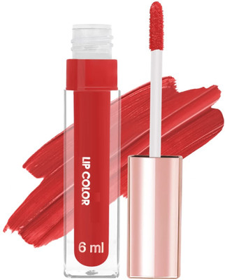 GFSU - GO FOR SOMETHING UNIQUE New Transfer-Proof Moisturised Liquid Lipstick(red, 6 ml)