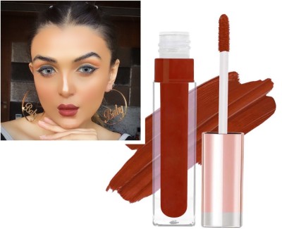 ADJD Super Stay & Kiss Proof Velvet Matte Red Brown Ink Liquid Lipstick(Red Brown, 3 ml)