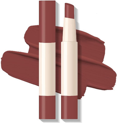 AFARAXIA Matte Lip Crayon Lipstick Non Transfer Smudge Proof Brown(BROWN, 2 g)