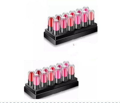 kKode beutiful shade lipstick combo colour pack of 24(multi colour, 50 ml)