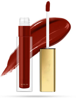 AFARAXIA Creamy Soft Texture Smooth Touch Liquid Lipstick(maroon, 4 ml)