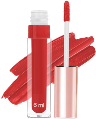 Yuency MATTE FINISH NON TRANSFER WATER PROOF & LONG LASTING LIPSTICK(RED, 6 ml)