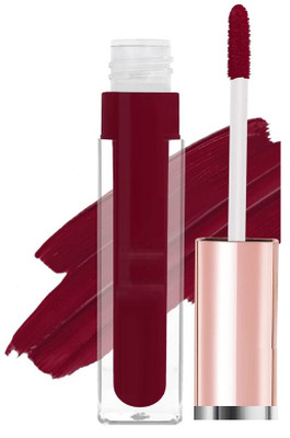 ADJD Matte Liquid Lipstick Non Transfer Waterproof Longlast Maroon(MAROON, 4 ml)