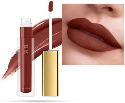 luzimaisa Matte Liquid Lip Color- Waterproof Long Lasting Brown Lipstick(brown, 4 ml)