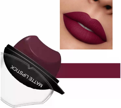 Jiwoo Lip Shape Design Matte Moisturising Wine Lipstick(WINE, 10 g)