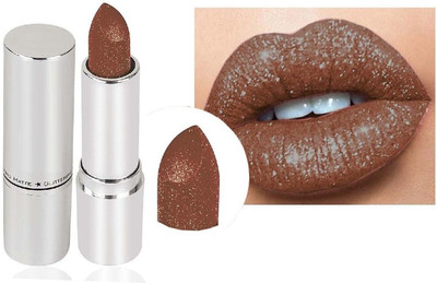 GABBU SOFT MATTE GLITTER LIPSTICK(SHIMMERY BROWN, 3.6 g)