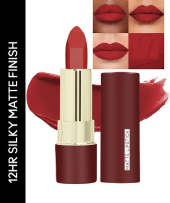 Luipui PREMIUM MATTE NON-DRYING & SMUDGE PROOF MATTE LIPSTICK PACK OF 1(RICH MAHROON 07, 5 ml)